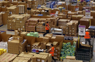 Illustration for article titled The Inside of an Amazon Warehouse is a Terrifying Sight